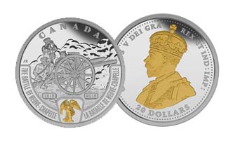 2015 $20 Battle of Neuve-Chapelle Fine Silver Coin - First World War Battlefront Series